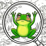 Игра Найди Лягушку: Поиск Предметов