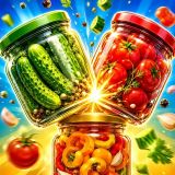 Игра Соединяй: Соленья 2026