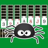 Игра Паук Пасьянс 1-2-4 Масти